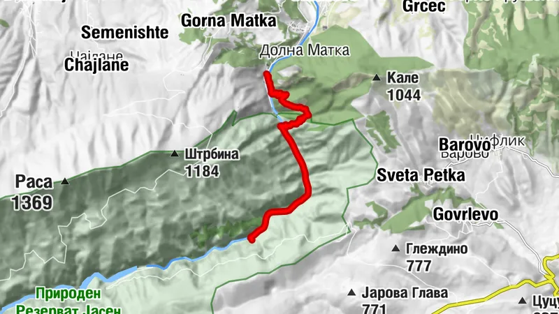 Мatka Canyon, Nordmazedonien