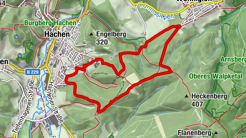 Wanderung von der Sportschule Hachen