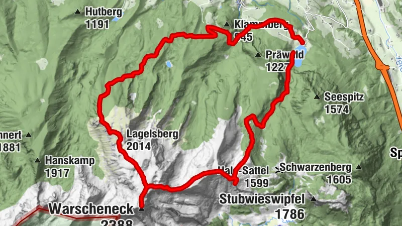 Warschenek vom Gleinkersee über Dümmlerhütte, Zellerhütte, Rundtour