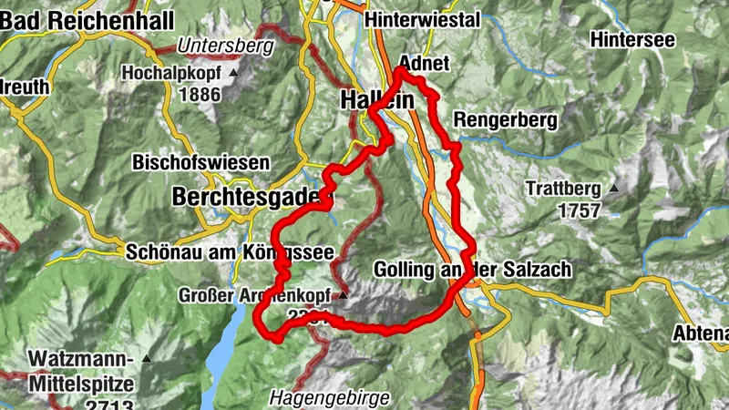 Hoher Göll Umrundung