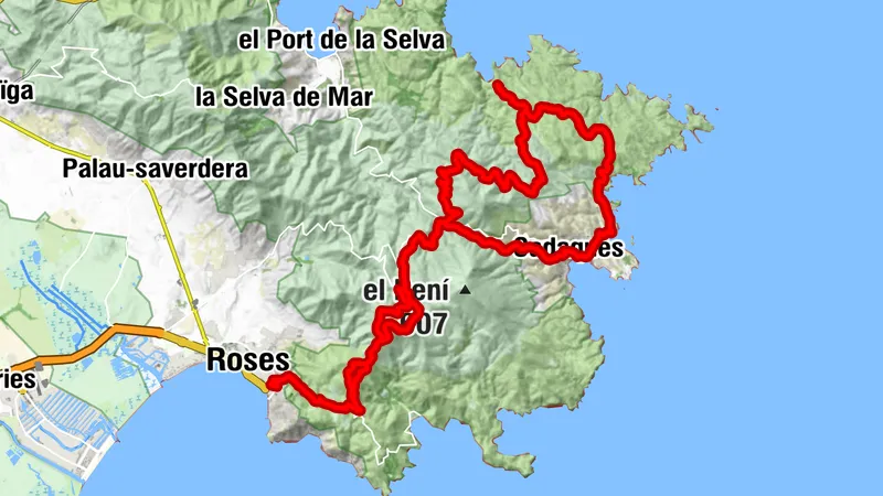 17 Roses Fràgam Peni Romanyac Perafita Bufadors Infern Totem Taballera Port-Lligat Cadaqués Perafita Pla-d'en-Caussa Fràgam
