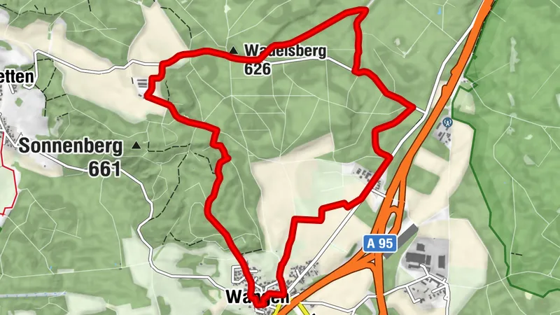 Rundweg bei Wangen