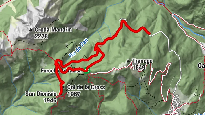 Rifugio Antelao da Prapiccolo-ritorno da forcella Antracisa