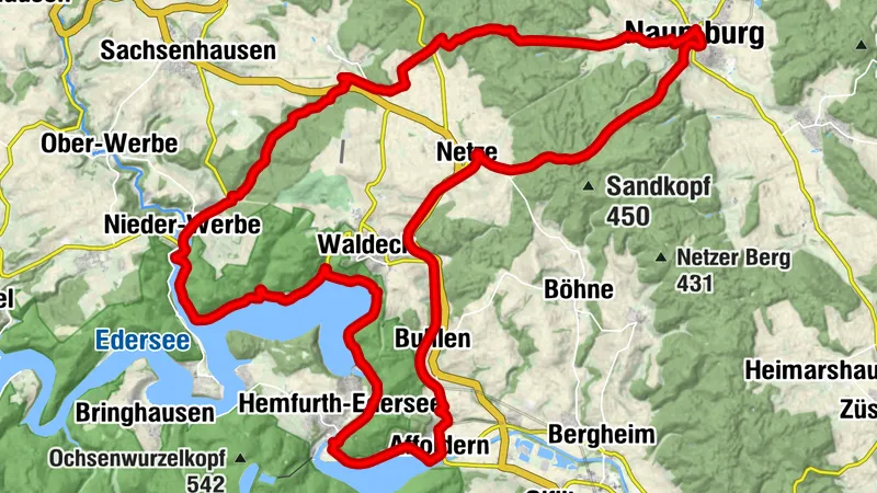 Vom Elbetal ins Edertal durch den „Alten Wald“