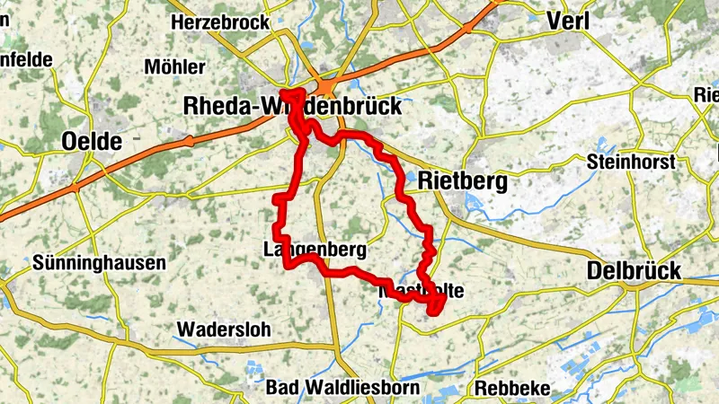Genießer-Tour 1 Rheda-Wiedenbrück