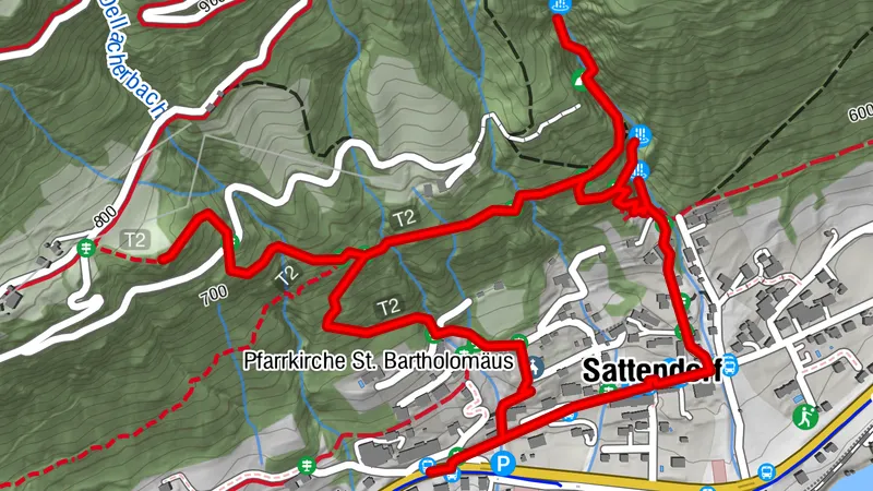 Finsterbach Wasserfälle - Rundweg