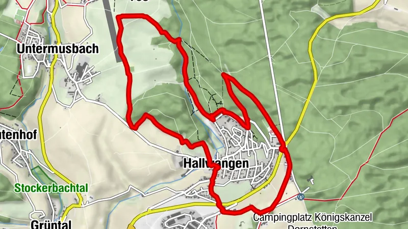 Auf den Spuren Hallwanger Geschichten - Rundwanderweg