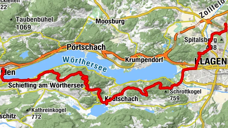 Goldtoni -  Alpenbogen A170 Velden am Wörthersee - Klagenfurt Annabichl