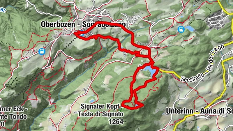 Oberbozen nach Ortlkopf