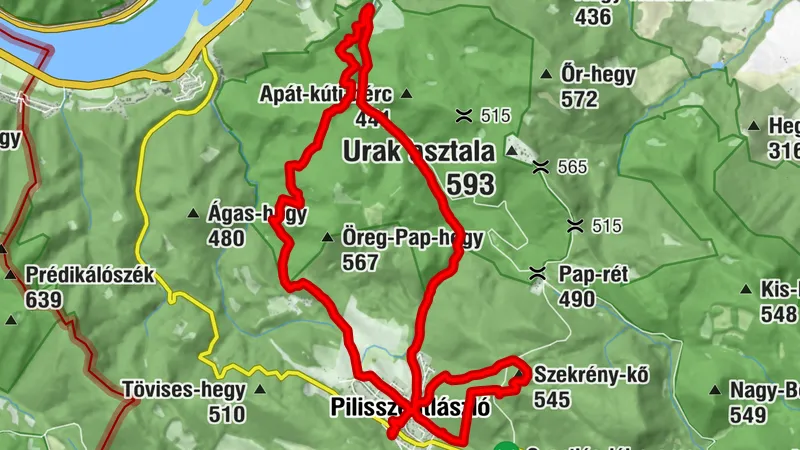 Pilisszentlászló Gyaloglás