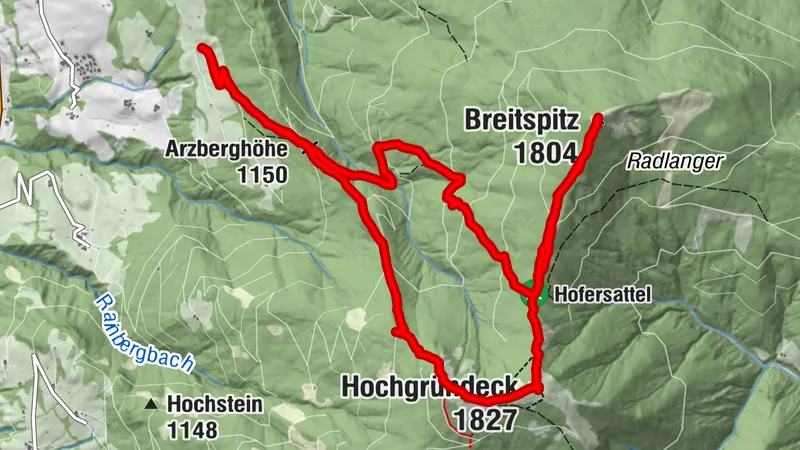 Hochgründeck Breitspitz