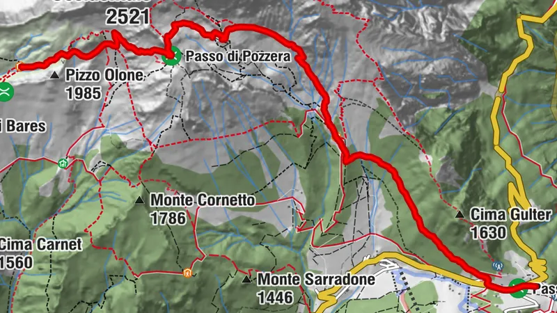 dal giogo della presolana al rifugio olmo