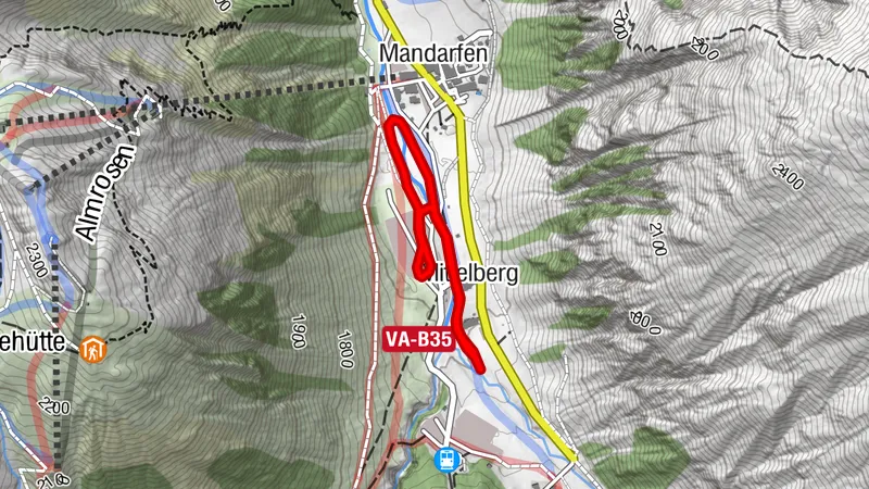 Trainingsloipe Mandarfen