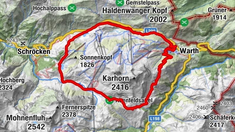 Lechschleife 1 "Walserpfade und Gipfelblicke: Wandern zwischen Gestern und Heute"