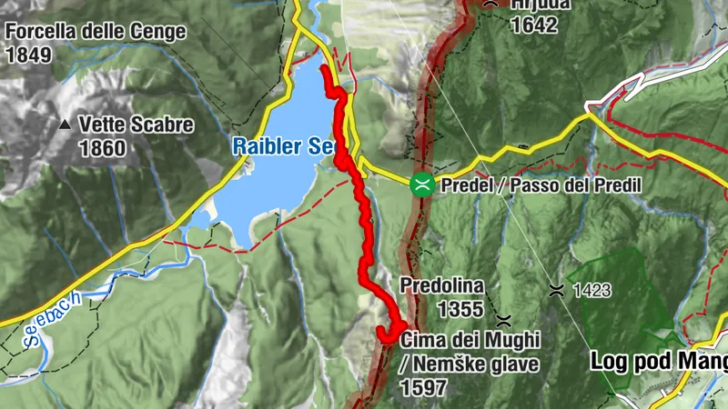 cima dei mughi / zottenkopf