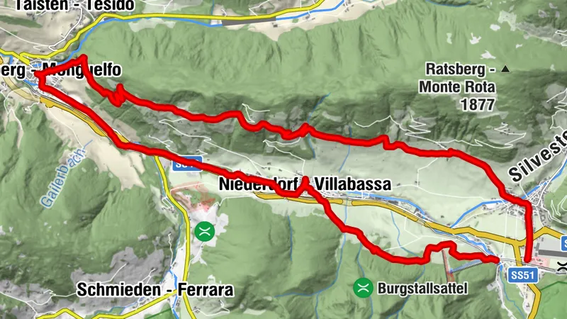 Dobbiaco-Villabassa-Monguelfo, Trentino-Alto Adige/Italia