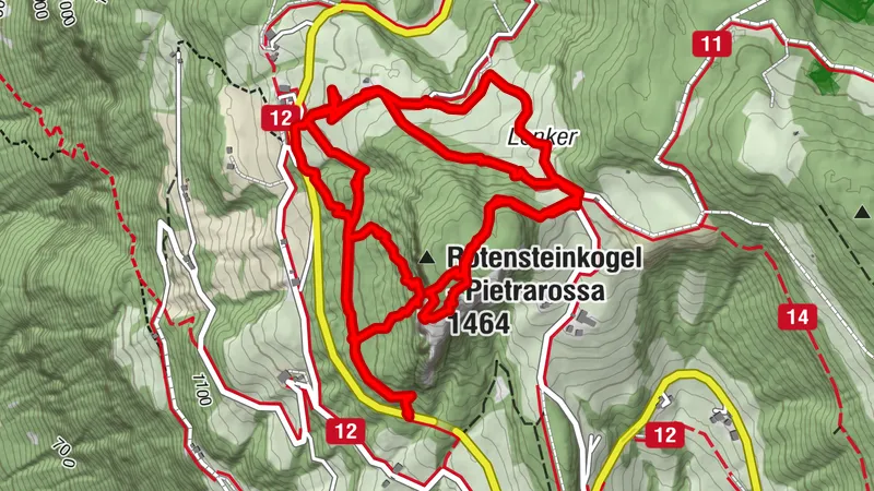 VÖRAN SP98 bei Tunnel, Vöran Reith, Rotensteinkogel Knottnkino ret. 20260919