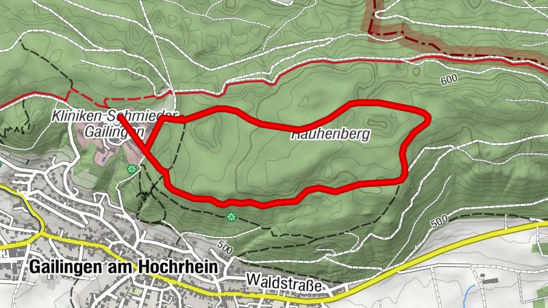 Nordic Walking Strecke (1a)