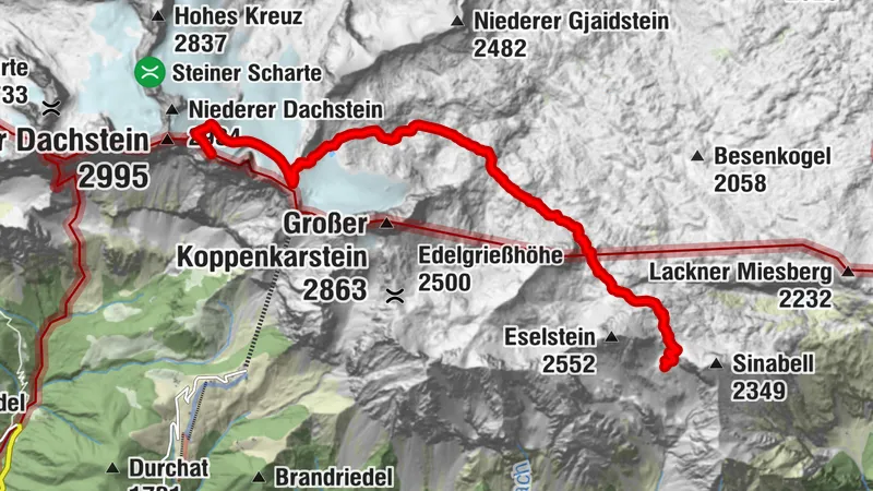Guttenberghaus - Seethalerhütte Var1