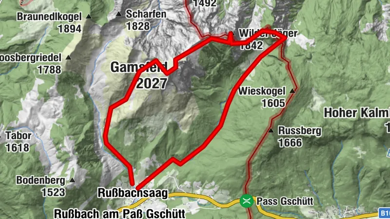 Gamsfeld und Wilder Jäger (Salzkammer)
