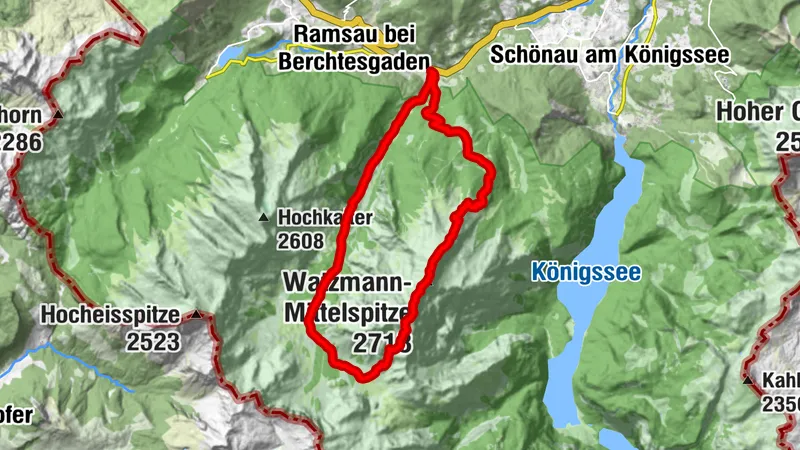 Watzmann Überschreitung