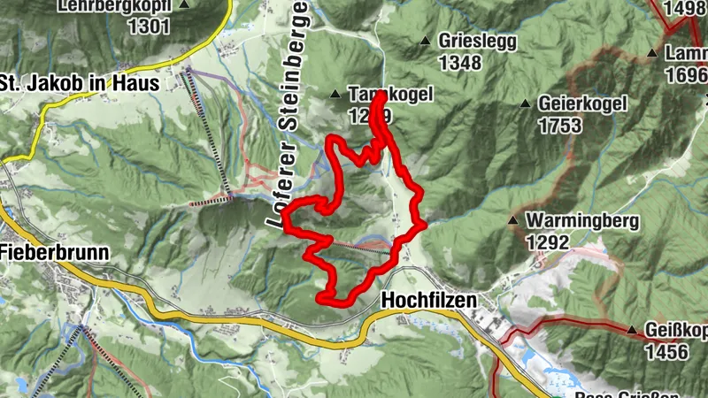 Wiesensee zur Hoametzlhütte Rundwanderweg