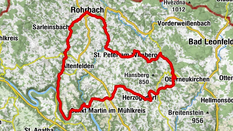 Rennrad Nach Westen Tour | Atzmüller