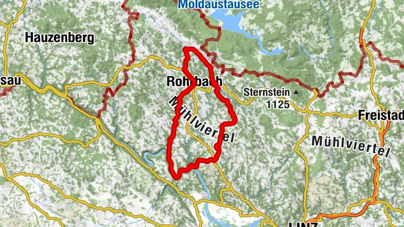 Rennradtour Donautal |Haus der Ruhe - Stift Schlägl