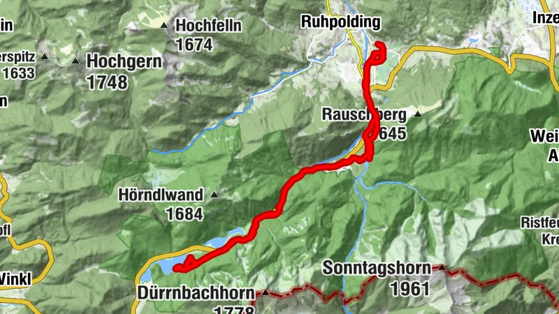 Tour vom Aja Resort zum FKK Badeplatz am Weitsee