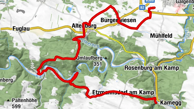 Gars -> Steinegg->Horn, Niederösterreich/Österreich