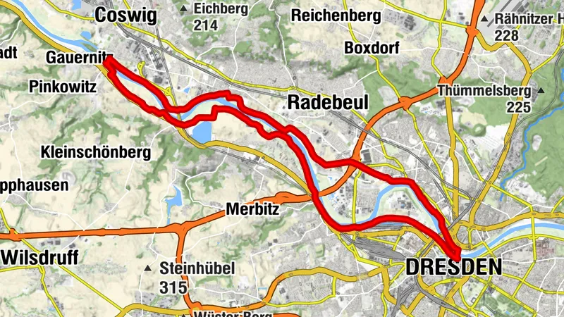 Familientour nach Radebeul mit Fährfahrt, Windmühle und Spielplatz