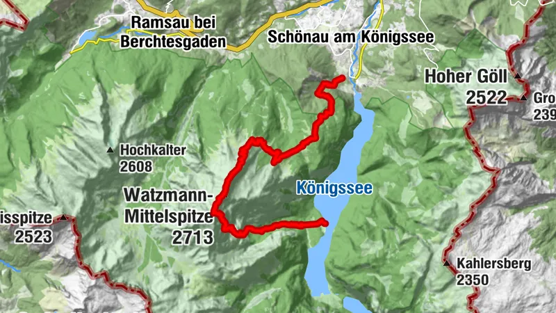 Watzmann - Eastface