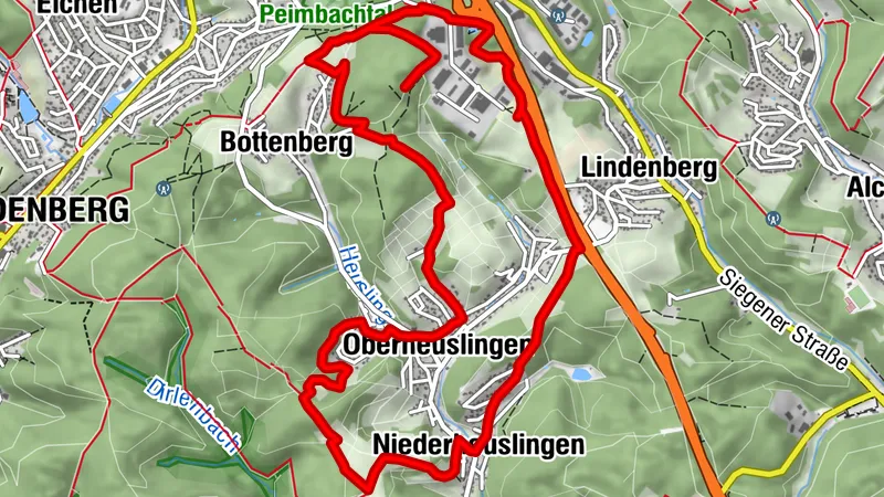 F10 - Rundwanderweg Bottenberg-Heuslingen