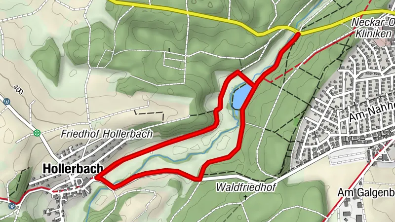 Komfort-Wanderweg 8 - Rundweg Hollersee
