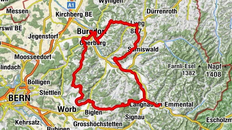 Emmentaler Käseroute - 2-Tages-E-Bike-Tour