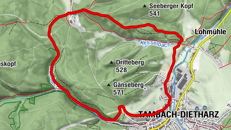 Tambach-Dietharz, Thüringen/Deutschland