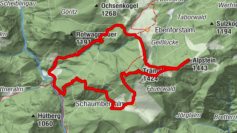 Alpstein und Trämpl