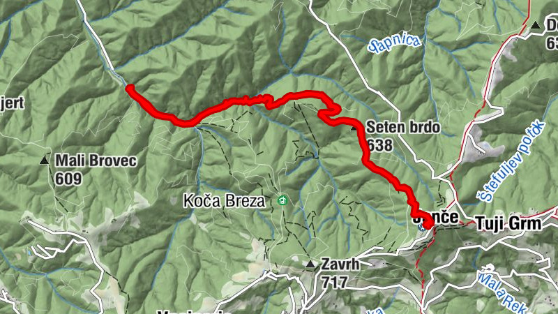 Gostinca - Janče - Gostinca