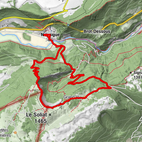 Von Noiraigue nach Creux du Van