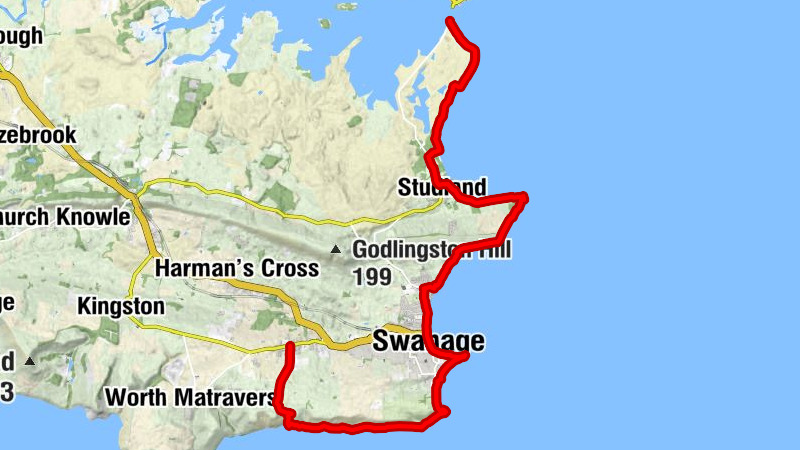 Von Acton nach Poole (UK)