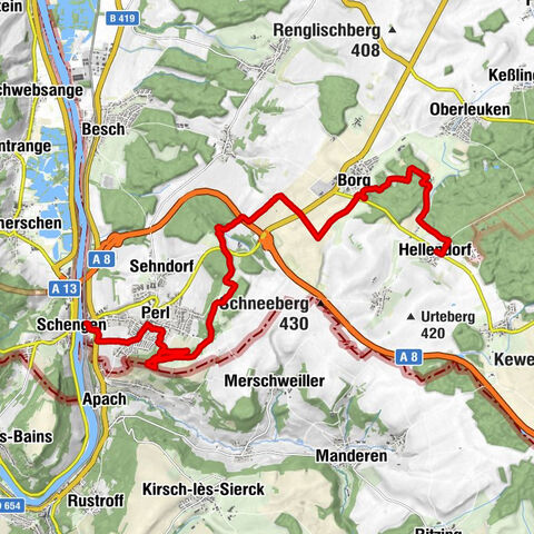 Saar Hunsrück Steig 1. Etappe