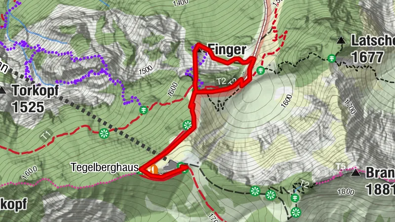 Fingersteig: Klettersteig am Tegelberg, Schwangau