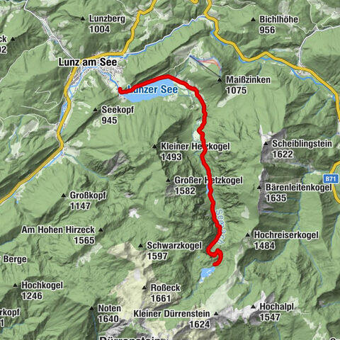 Das 3 Seen-Erlebnis (Lunzer See - Mittersee - Obersee)