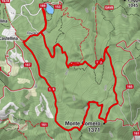 Lake Pontini - Mt. Comero (Loop)