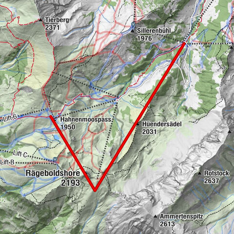 Erlebnistipp Bütschi Hahnenmoos - Luegli - Bütschi - Bergläger