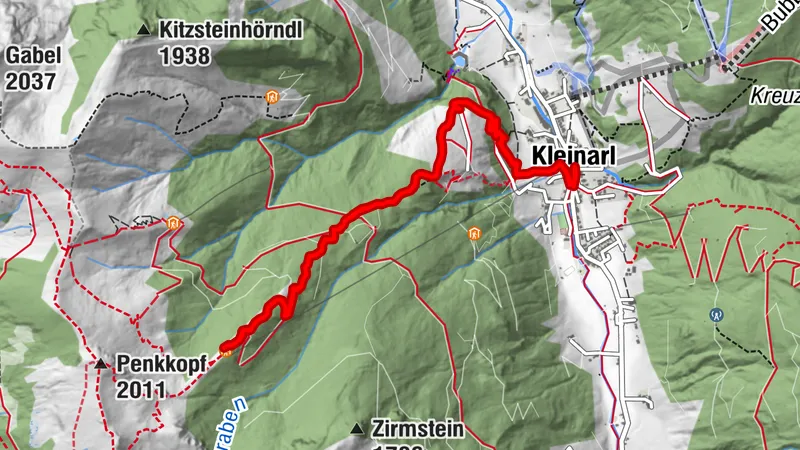 Kleinarlerhütte (1756m)