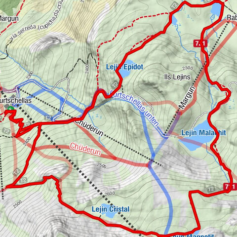 721 Senda Ils Lejins Sils/Furtschellas