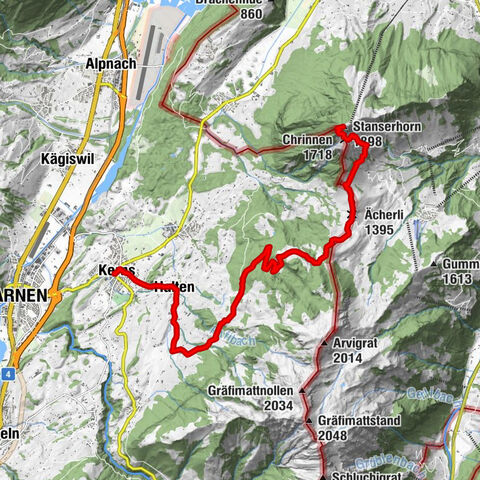 Von Kerns aufs Stanserhorn