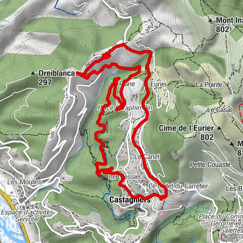 MTB FFC Strecke Nr. 7 - Die Runde der Olivenbäume