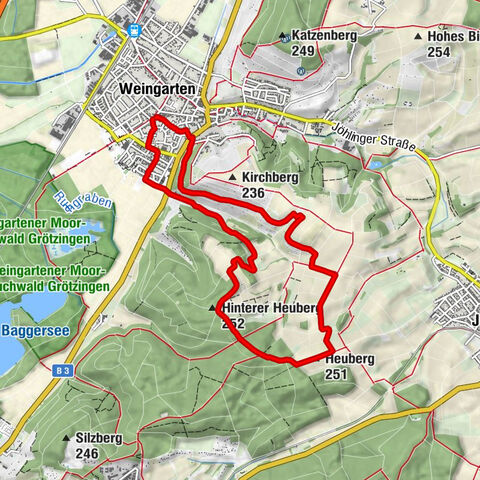 Kirchberg Heuberg Weingarten